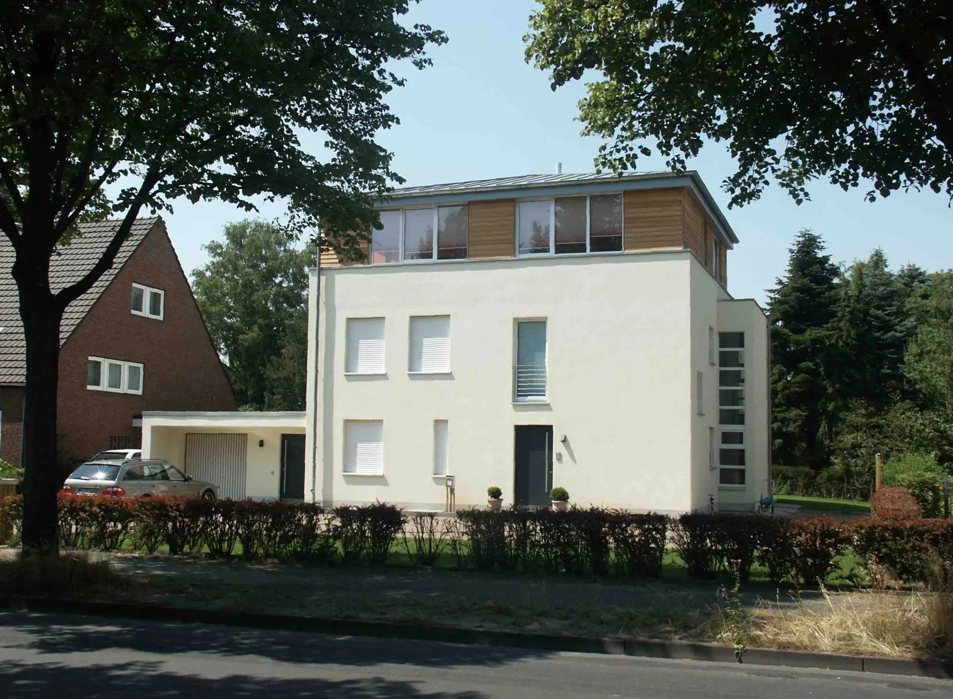Aufstockung und energetische Sanierung in Holzbauweise