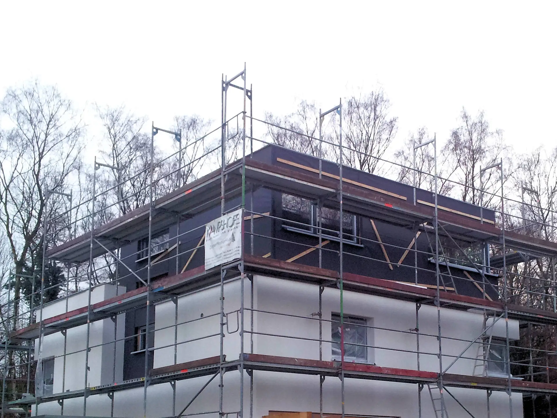Aufstockung in Holzbauweise