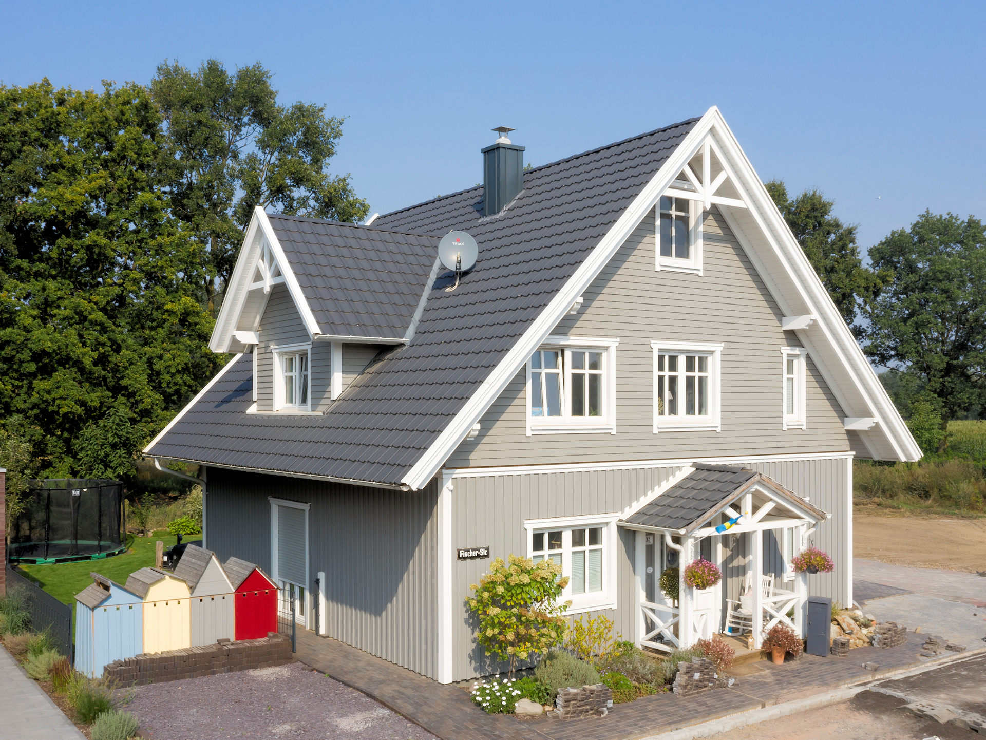 Schwedenhaus gebaut von Holzbau Kampshoff